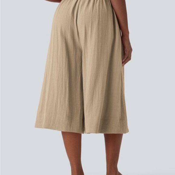 HALARA Tan Midi Wide Leg - Picture 2 of 5